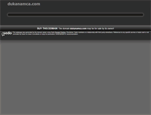 Tablet Screenshot of dukanamca.com